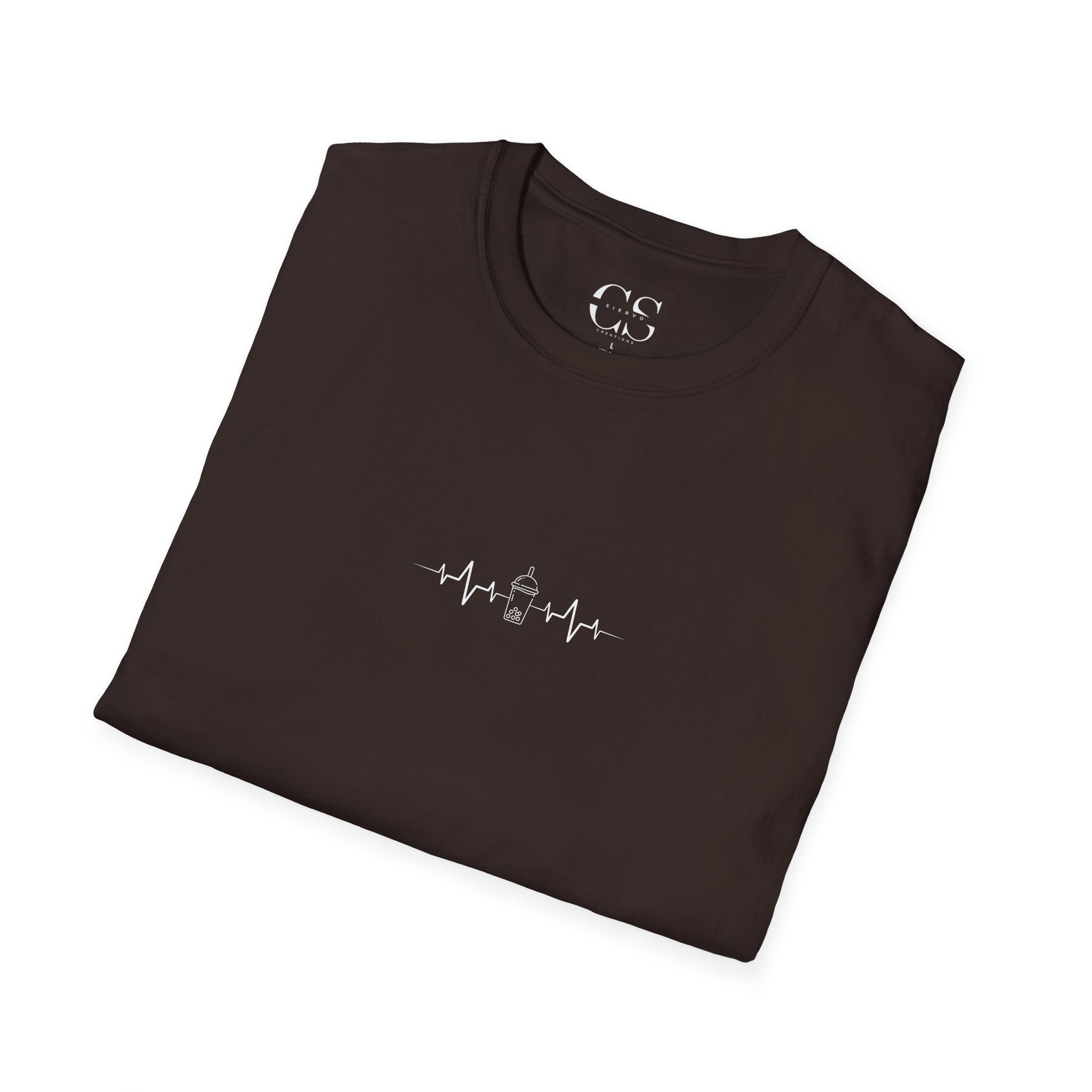 Heartbeat Boba | Unisex Softstyle T-Shirt