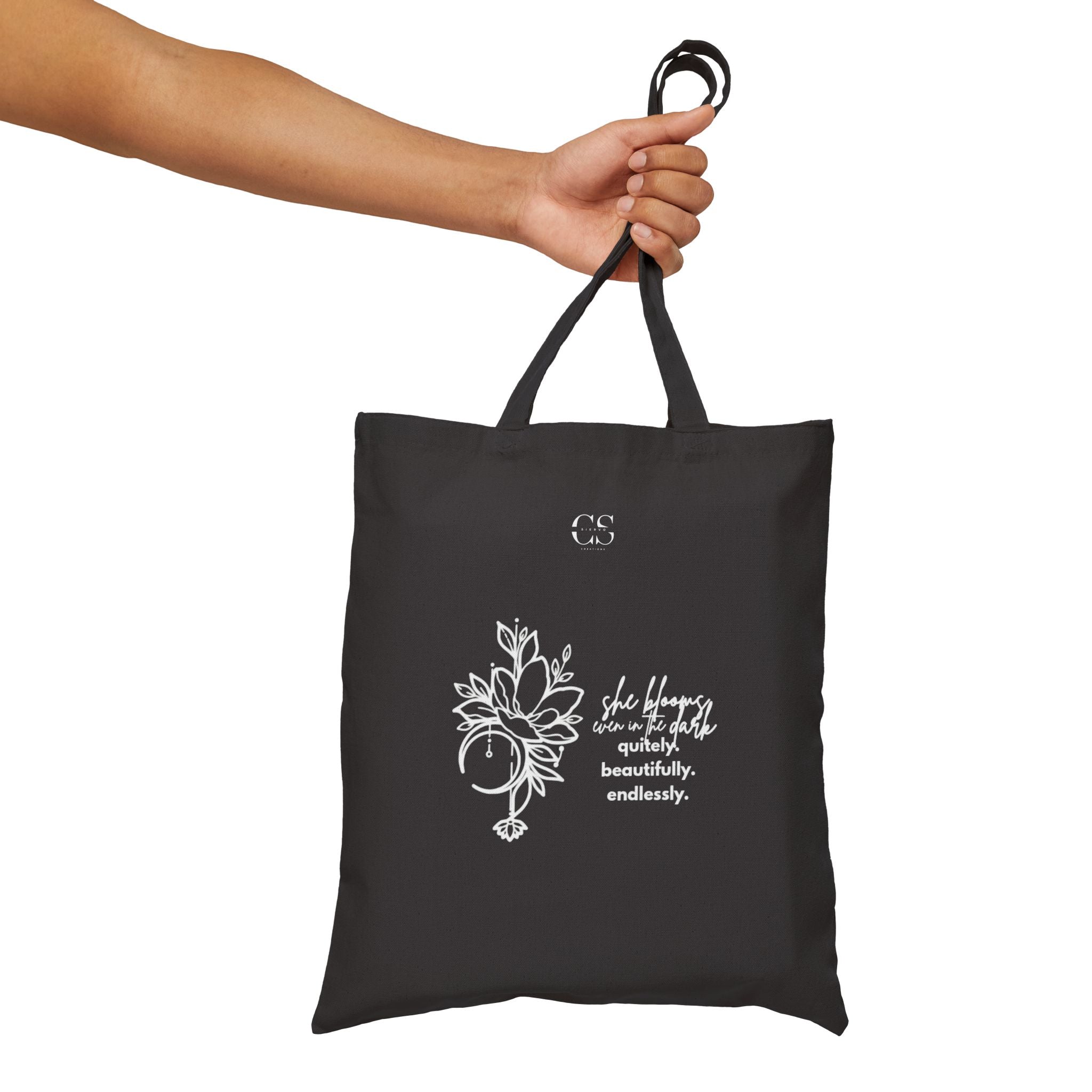 Moon & Blooms Tote Bag
