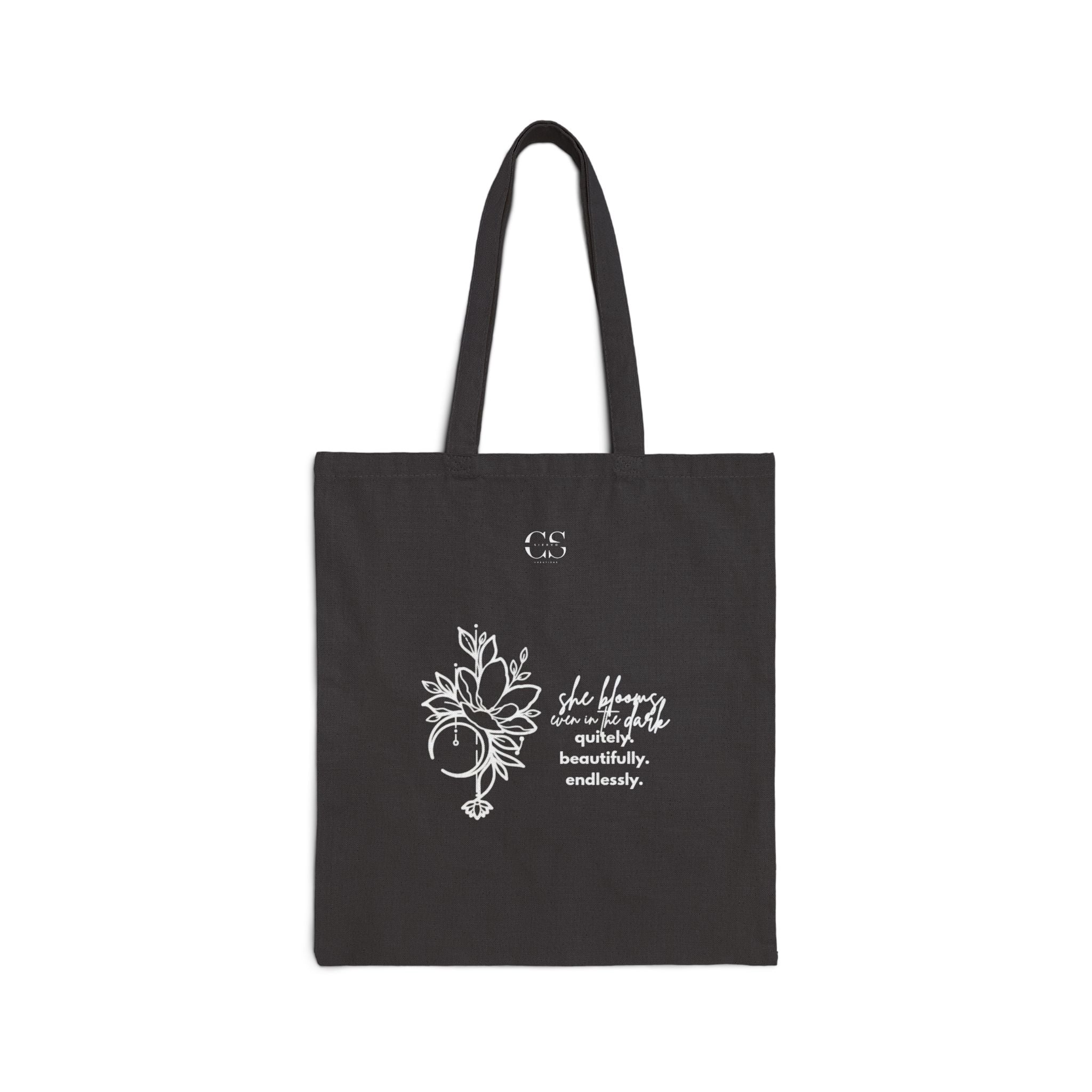 Moon & Blooms Tote Bag