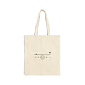 Music Lover Cotton Canvas Tote Bag