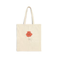 Stylish Floral Canvas Tote Bag