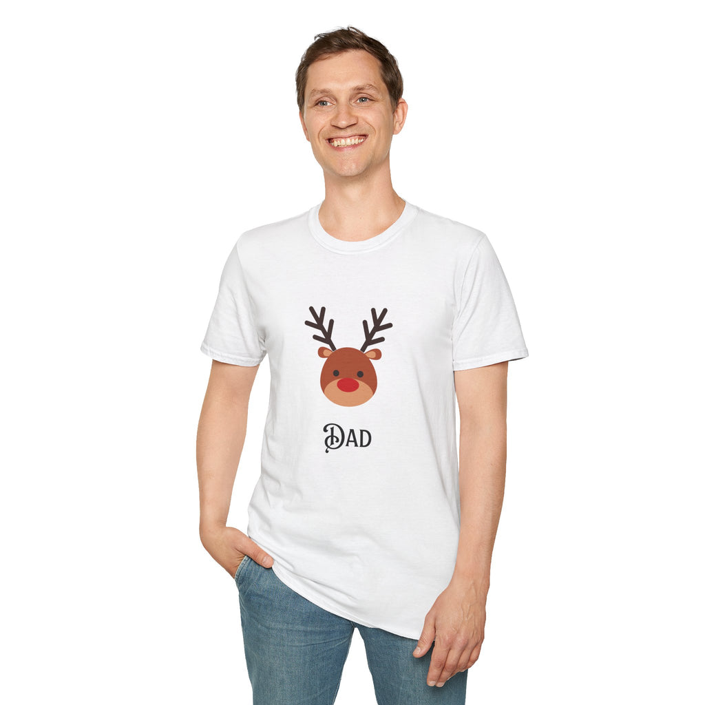 Dad Reindeer Christmas T-Shirt