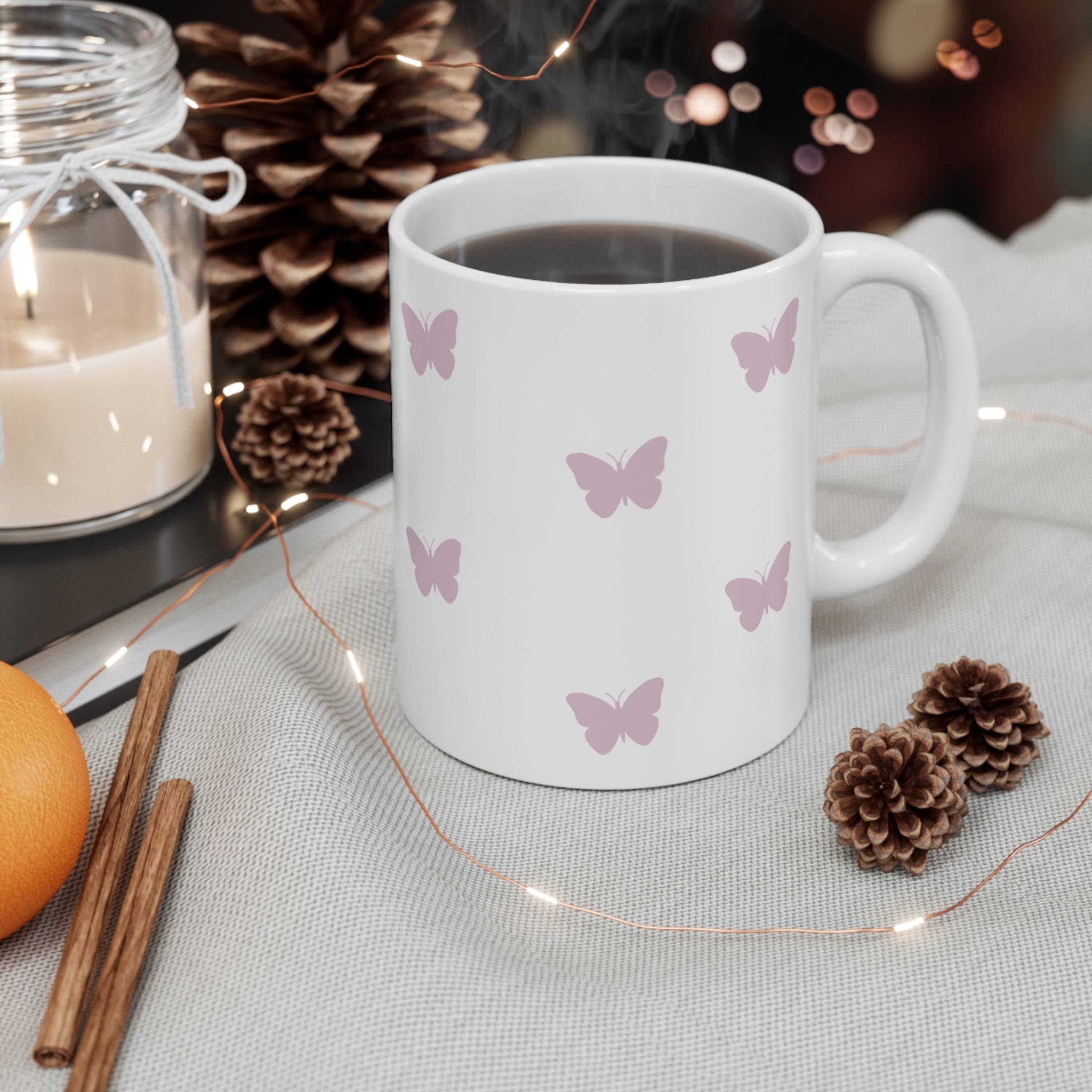 Butterfly Pattern Mug