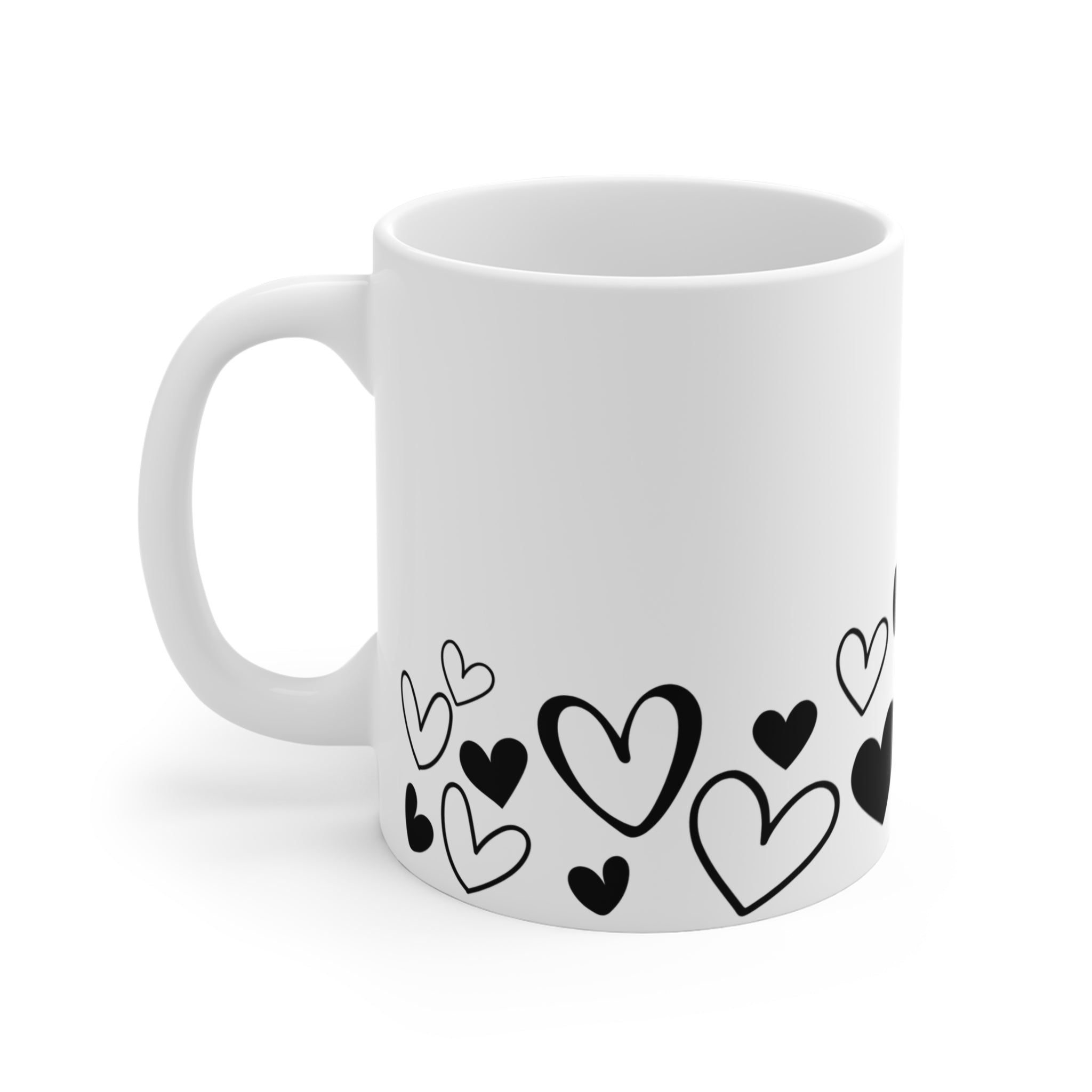 Black Heart Mug