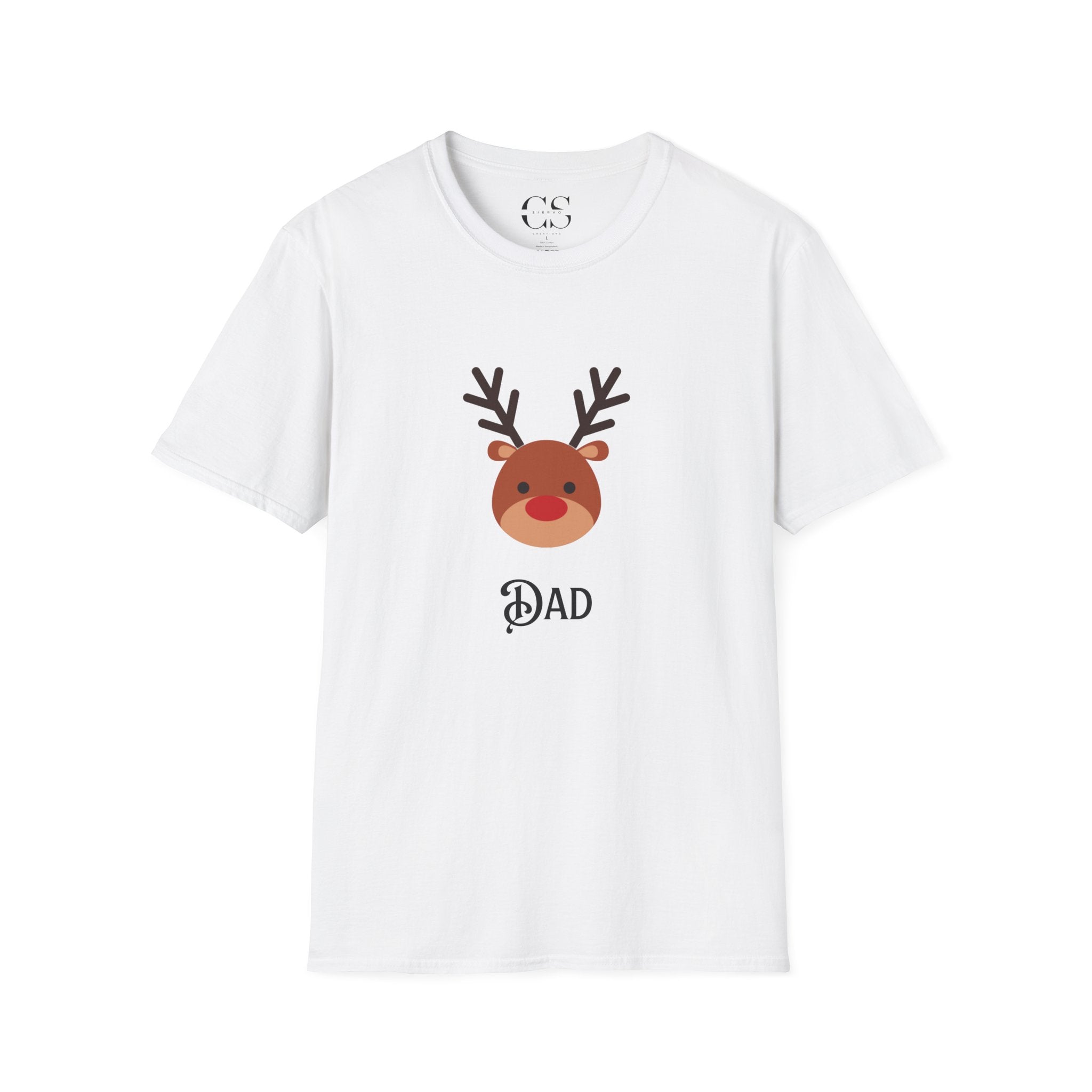 Dad Reindeer Christmas T-Shirt