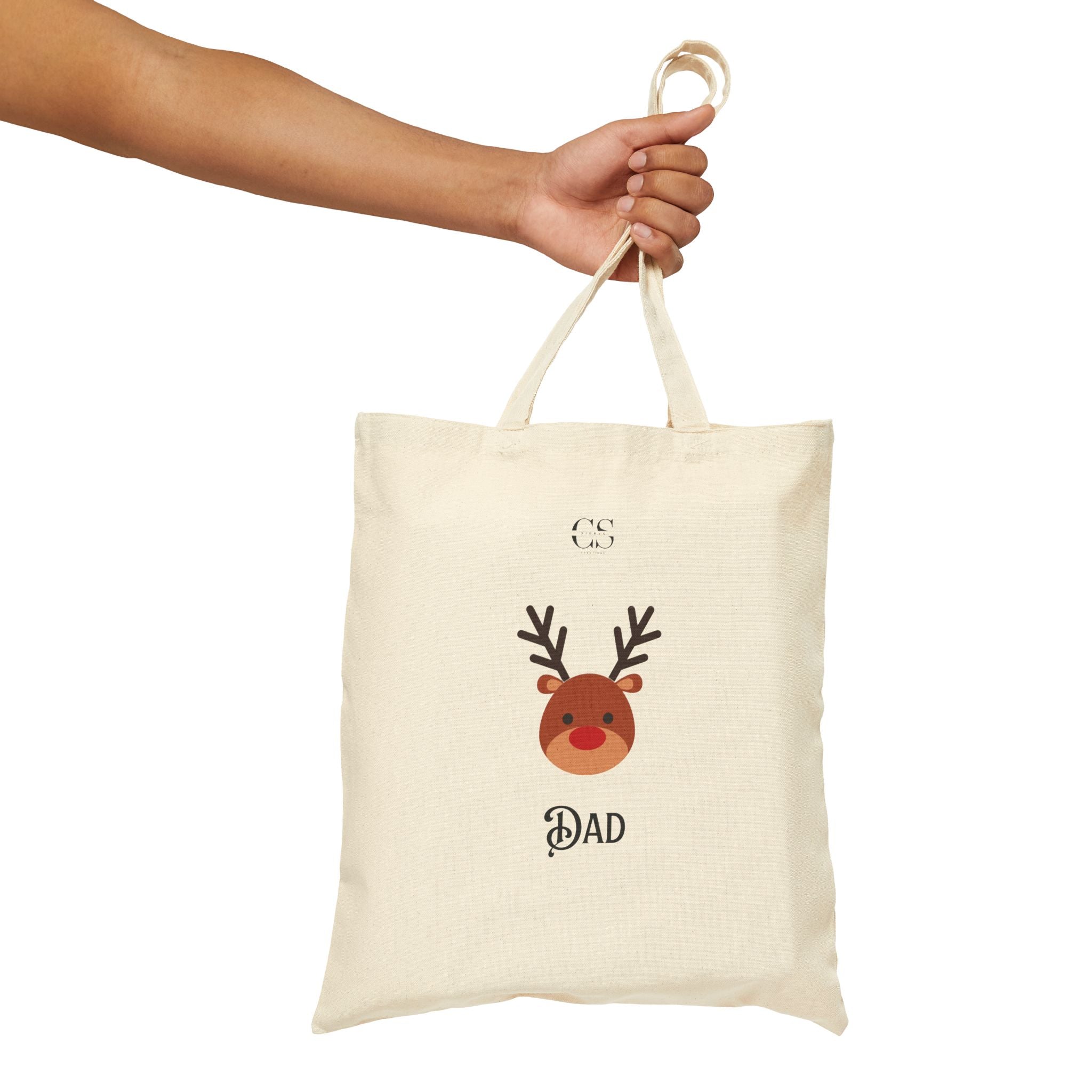 Dad Reindeer Tote Bag