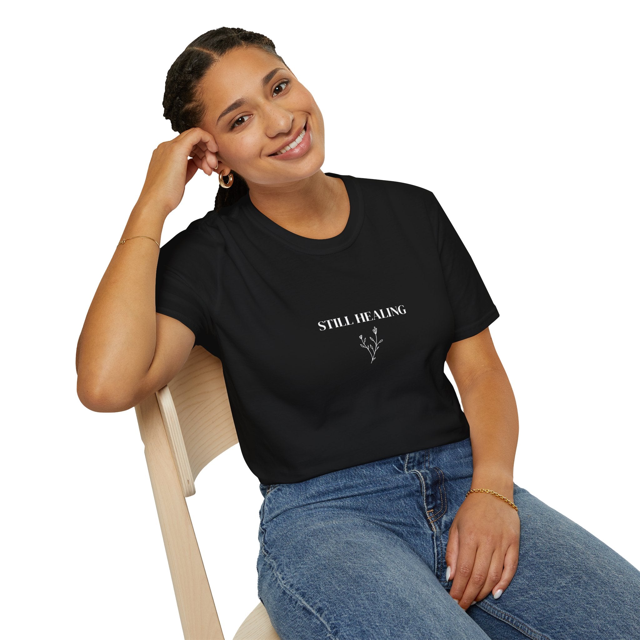 Still Healing Motivational Tee for Self-Care | Unisex Softstyle T-Shirt