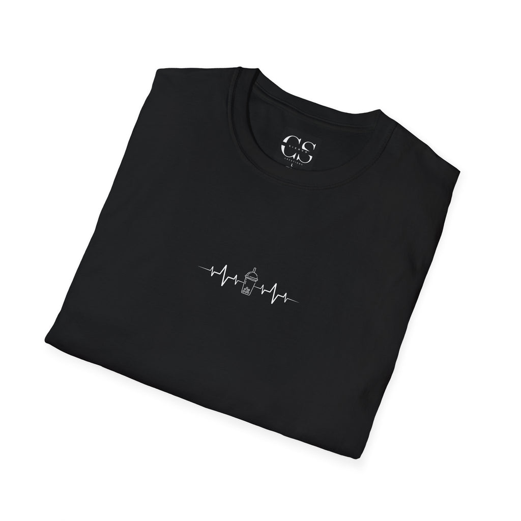 Heartbeat Boba | Unisex Softstyle T-Shirt