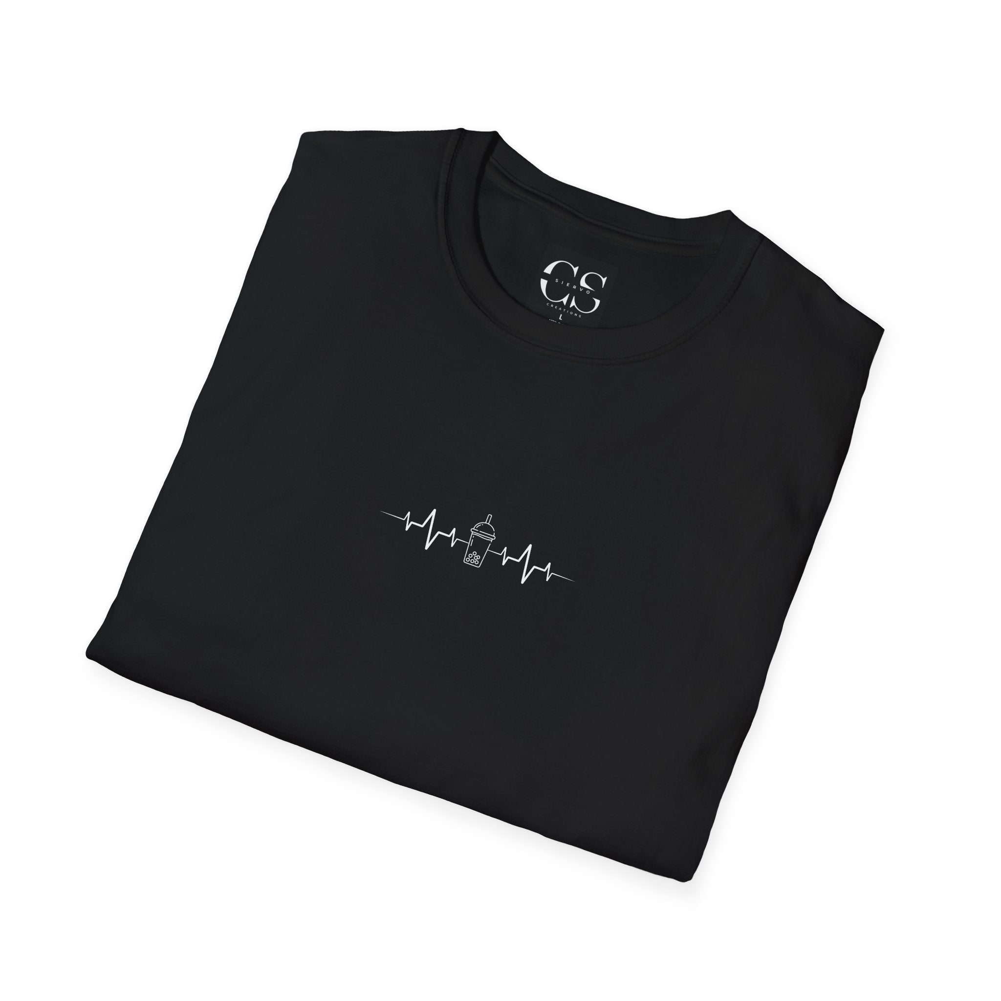 Heartbeat Boba | Unisex Softstyle T-Shirt