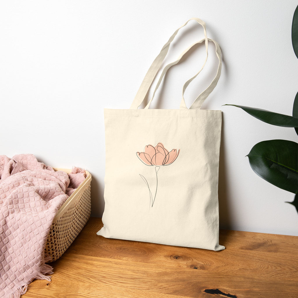Eco-Friendly Floral Tote Bag