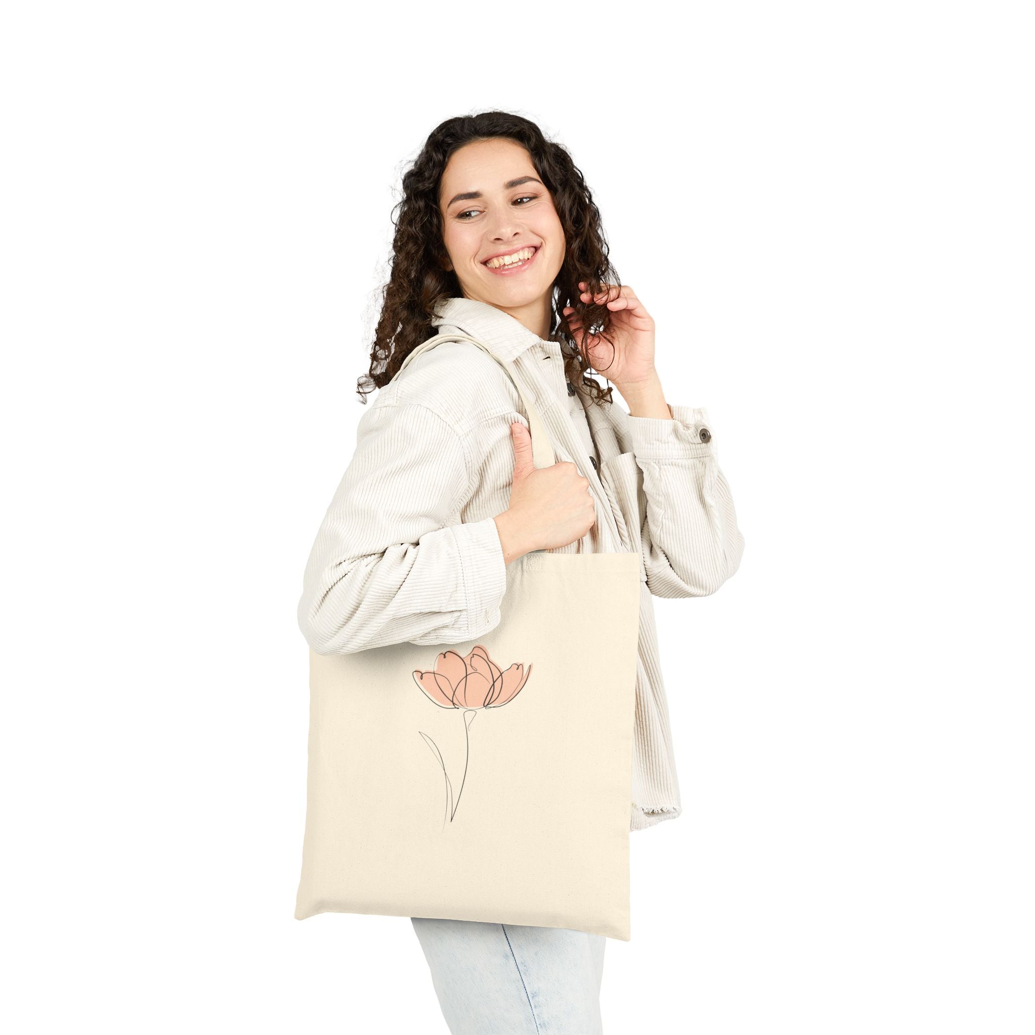 Eco-Friendly Floral Tote Bag