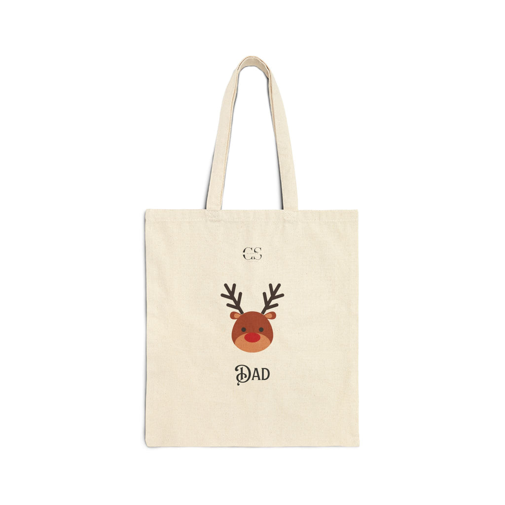 Dad Reindeer Tote Bag