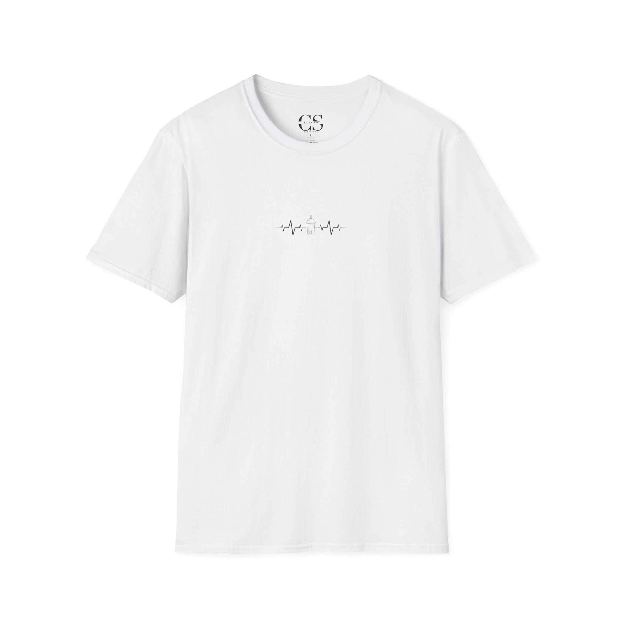 Heartbeat Boba | Unisex Softstyle T-Shirt