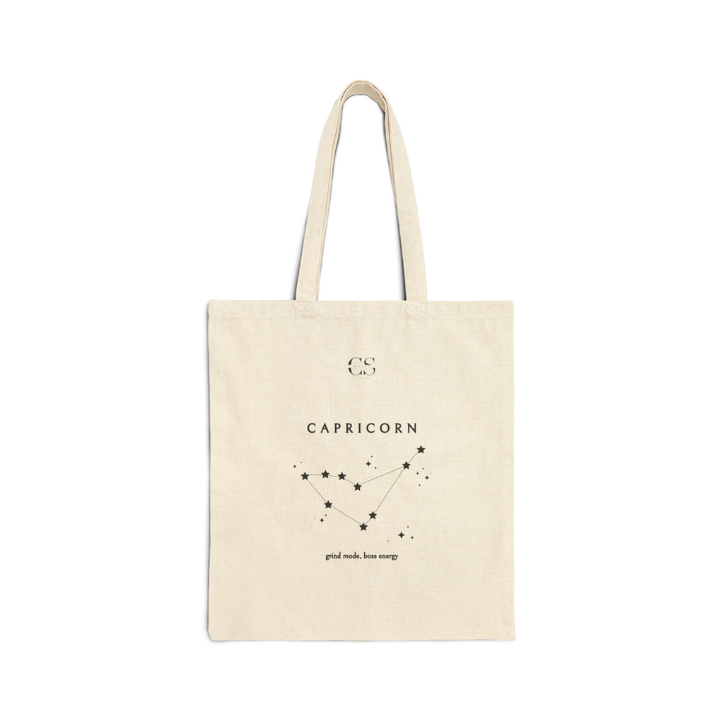 Capricorn Tote Bag | Cosmic Series
