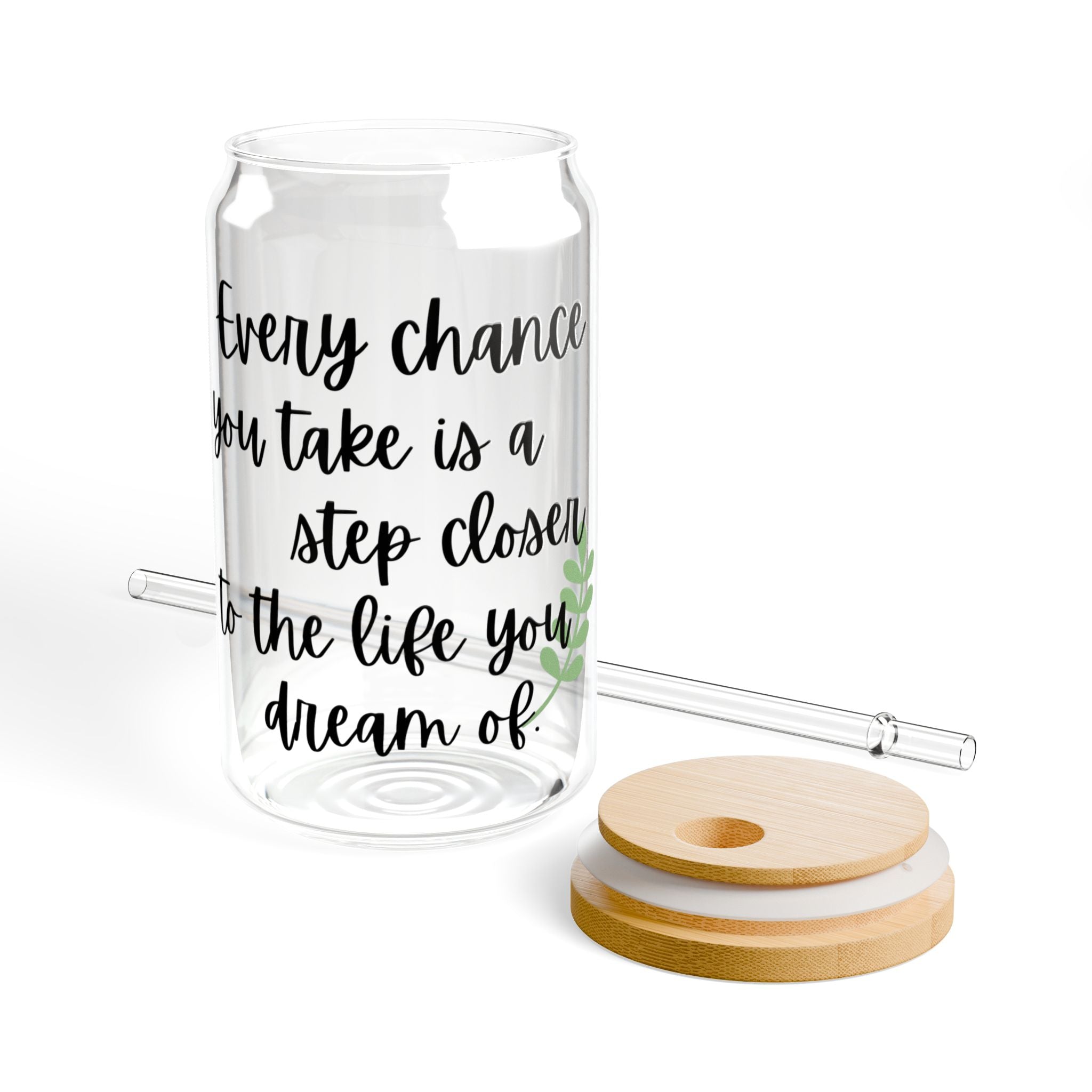 Inspirational Sipper Glass