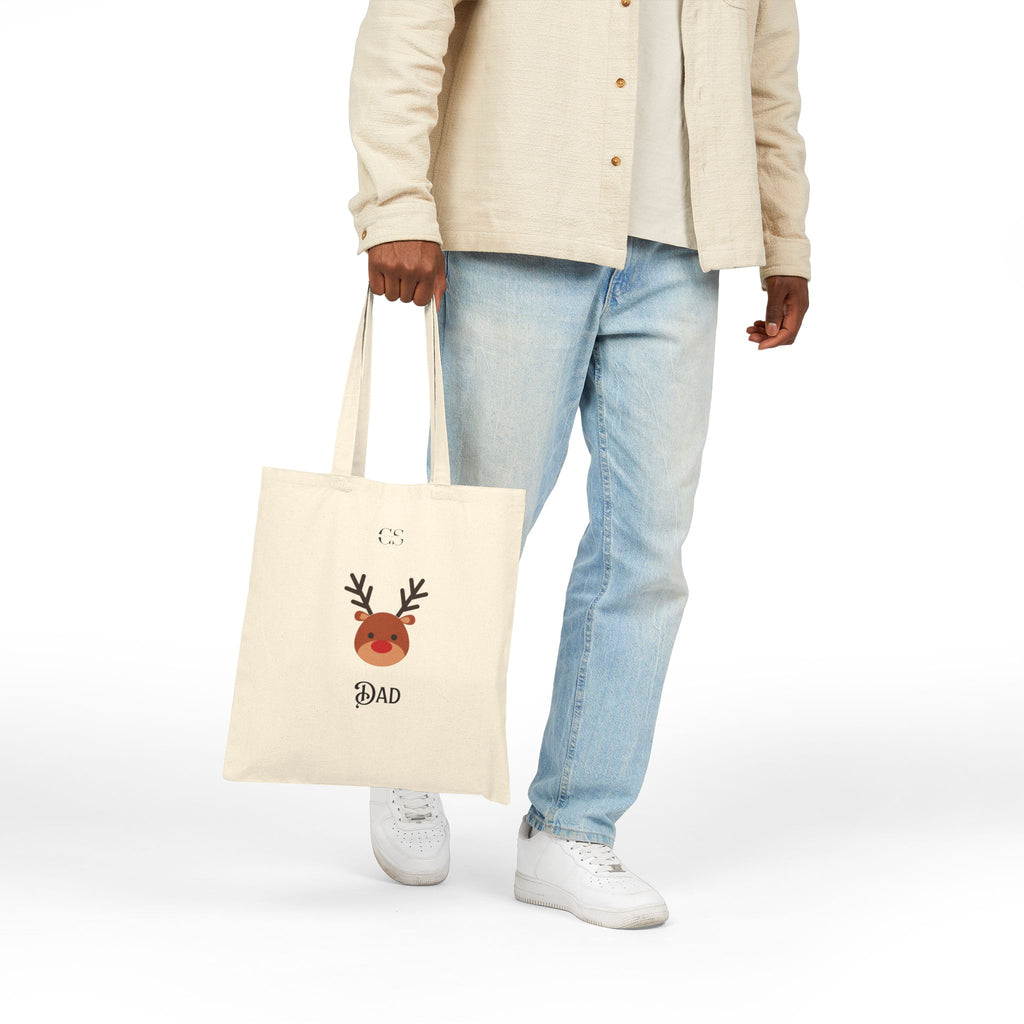 Dad Reindeer Tote Bag